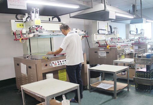pcb丝印车间